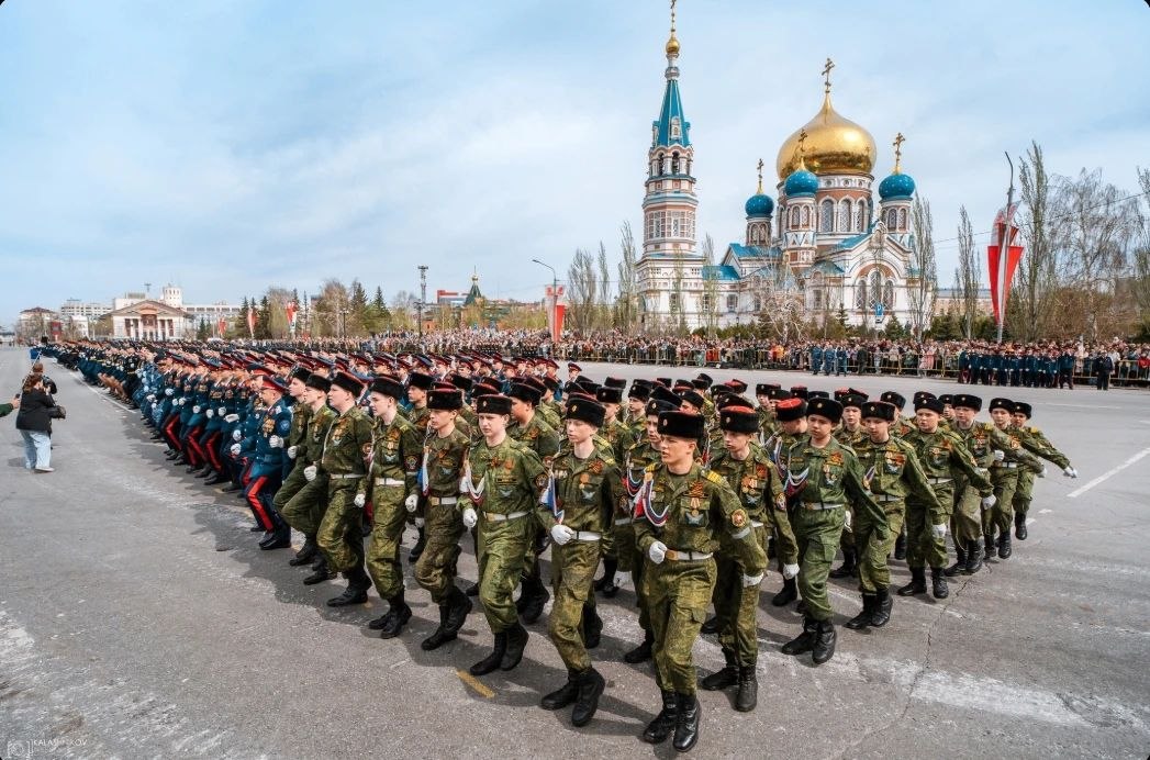 Парад Победы в Омске