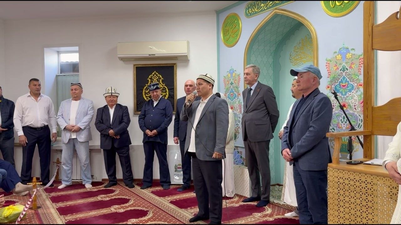 Курбан-байрам в мечети «Хаир Ихсан», Омск